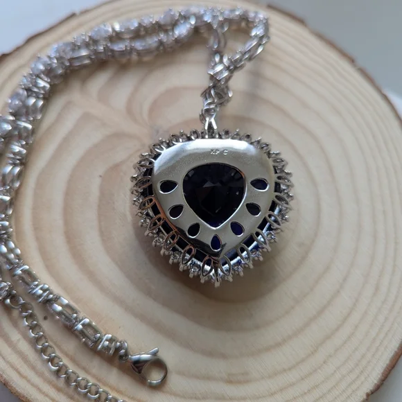 Heart of the ocean Titanic Rose necklace - Picture 5 of 11